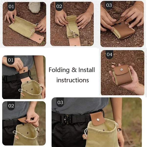 Outdoor Foldable Large Capacity Waterproof Drawstring Bag