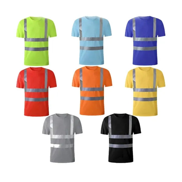 Sweat-Wicking Quick-Drying Reflective Breathable T-Shirt