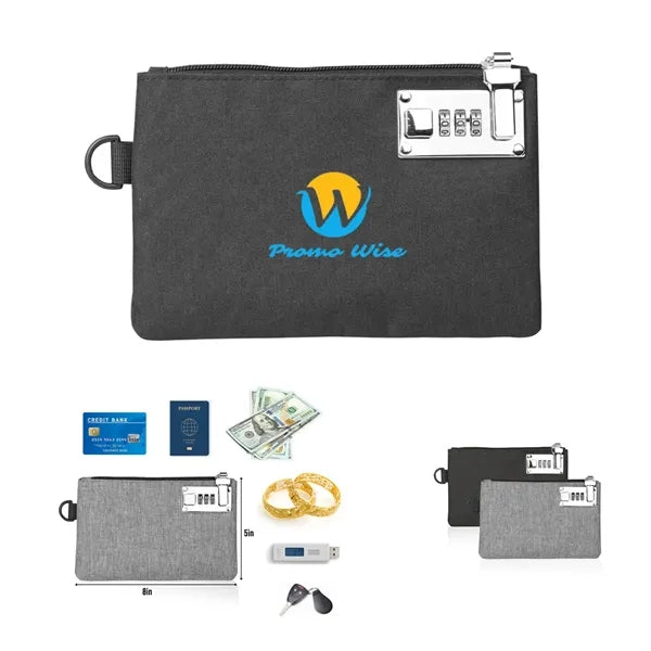 Multifunctional Mini Portable Password Lock Storage Bag