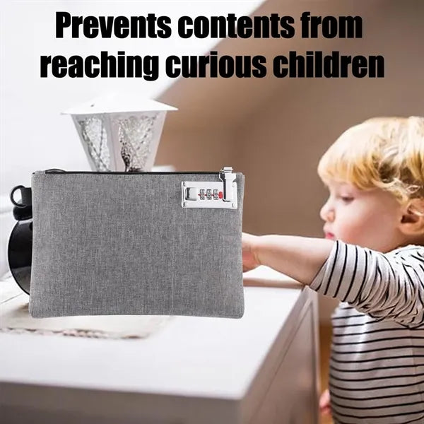 Multifunctional Mini Portable Password Lock Storage Bag