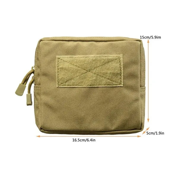 Mini Portable Waterproof EDC MOLLE Storage Tool Bag