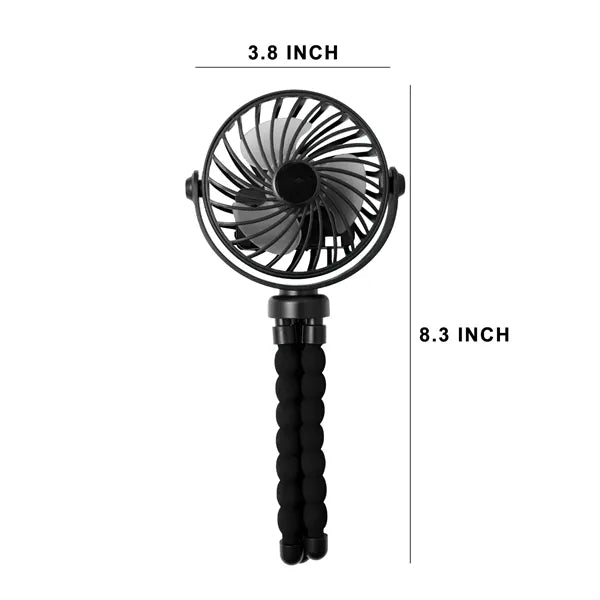 Mini Handheld Rotating Octopus Fan