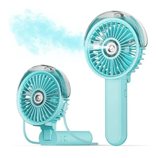 Foldable Handheld Misting Fan