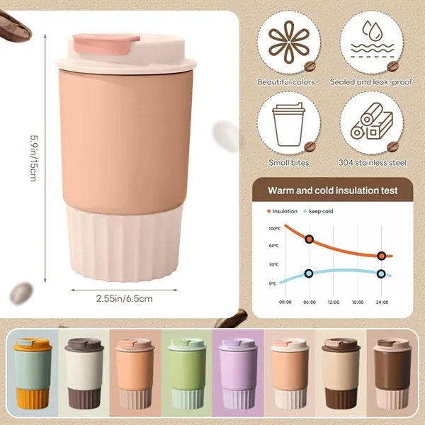 12 OZ Insulated Stainless Steel Mug Coffee Cup