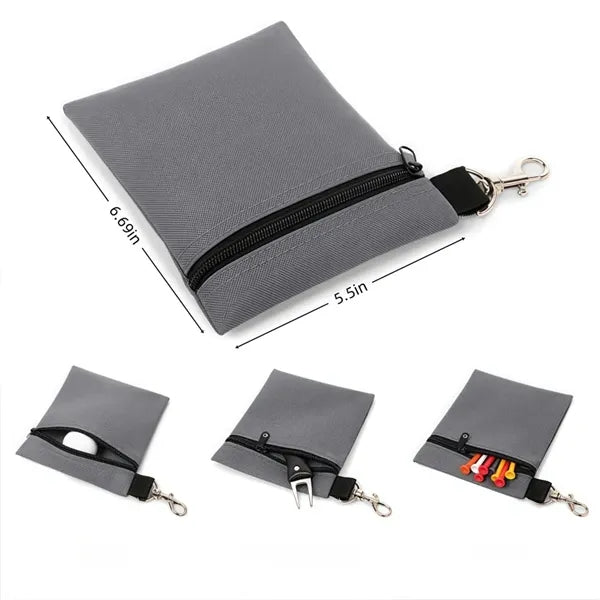 Golf Tee Pouch, 5.5X 6.7 Inch