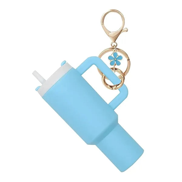 Cute Tumbler Charm Keychain