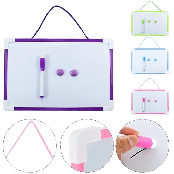 Magnetic Double Sided Small Whiteboard Erasable