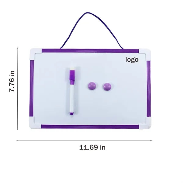 Magnetic Double Sided Small Whiteboard Erasable