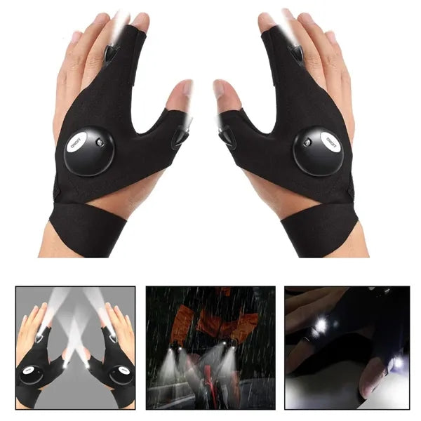 LED Flashlight Gloves Gifts