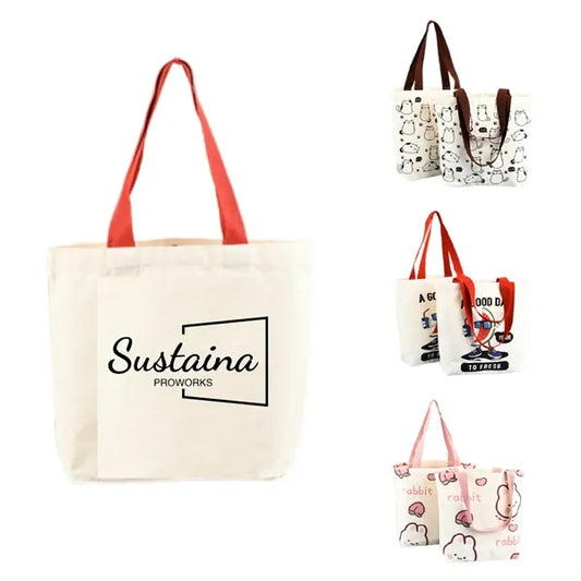 Canvas Tote with Handles