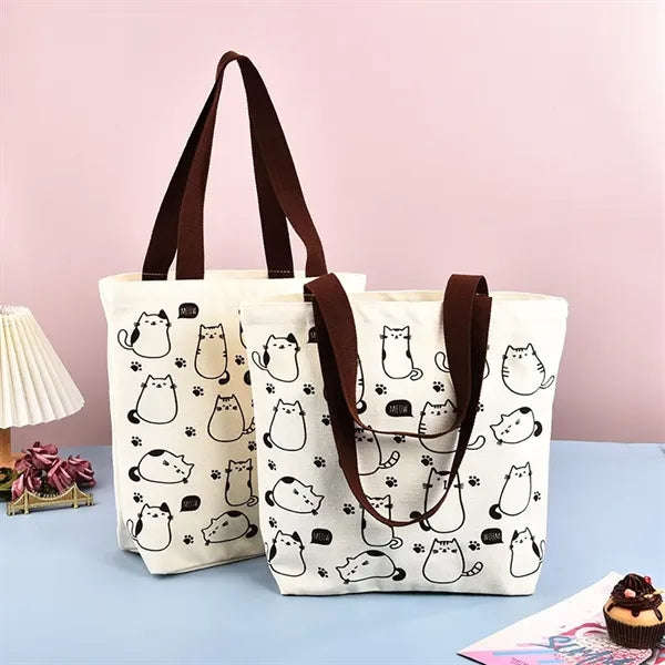 Canvas Tote with Handles