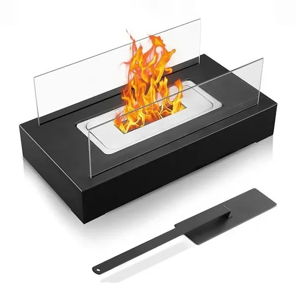 Tabletop Fire Pit Mini Small Fireplace Table Top Decor