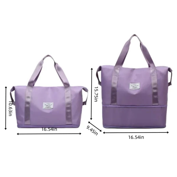 Foldable waterproof travel bag