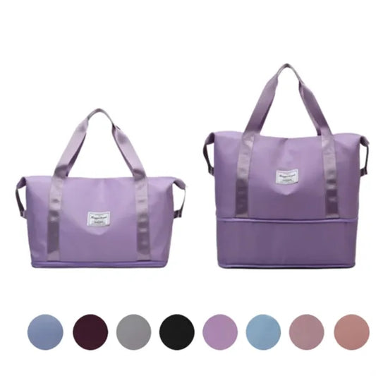 Foldable waterproof travel bag