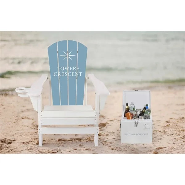 Metal Party Cooler, Front Imprint