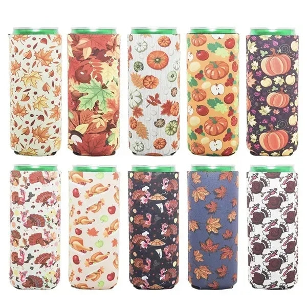 Can Cooler Beverage Holder Neoprene Beer Sleeves