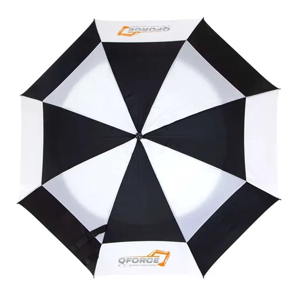 Challenger Checkerboard Panels Umbrella (2 Imprints)