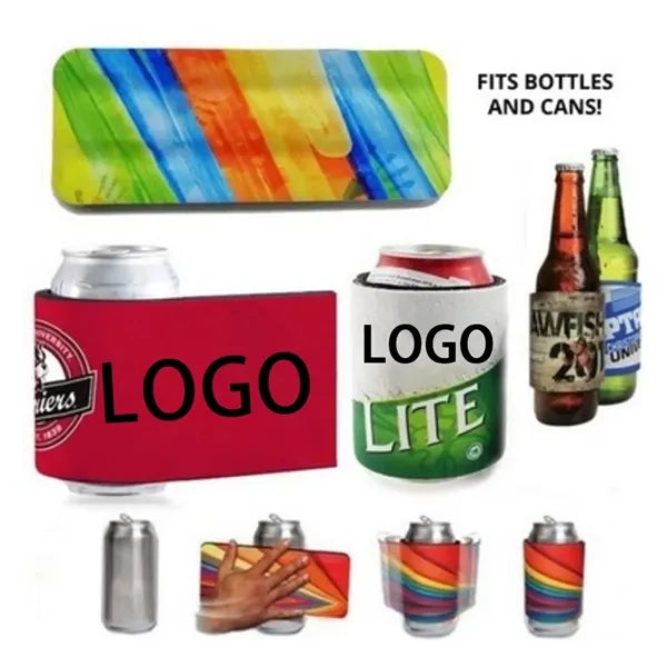 Slap Wrap Neoprene Beverage Can Cooler