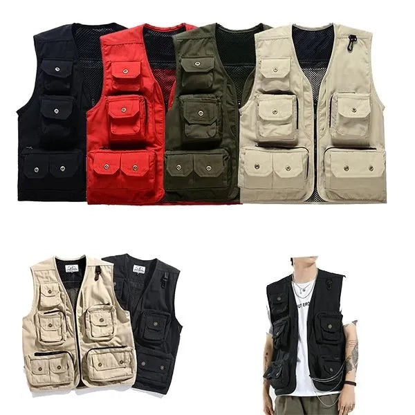 Fishing Vest with Multi Pockets
