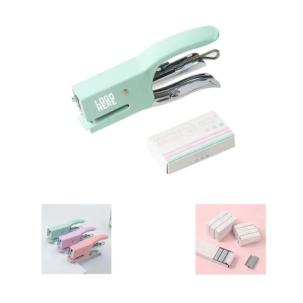 Metal Hand Stapler With Staples