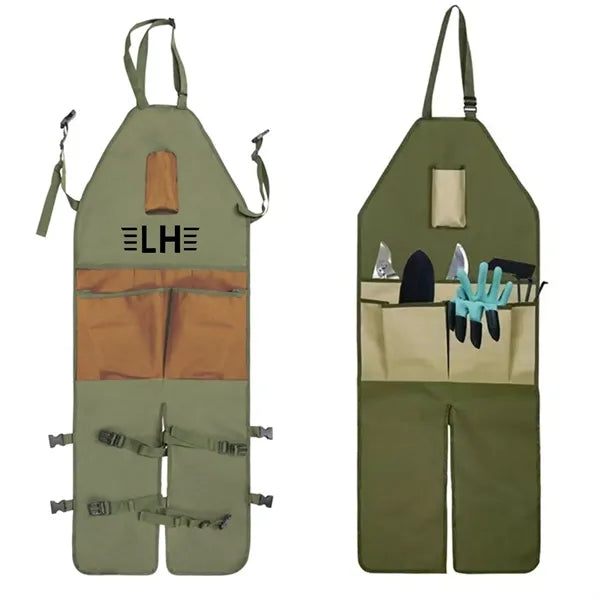 Gardening Apron with Multiple Pockets