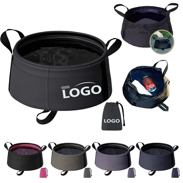 Waterproof Foldable Camping Basin - Light & Portable