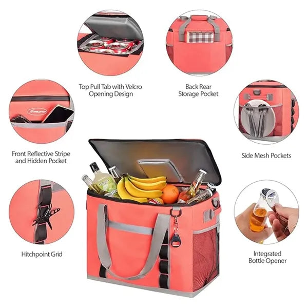 Maelstrom Collapsible Cooler - Leakproof for Camping