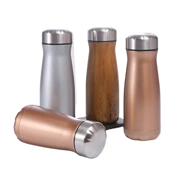 16oz Wood Grain Stainless Steel Tumbler