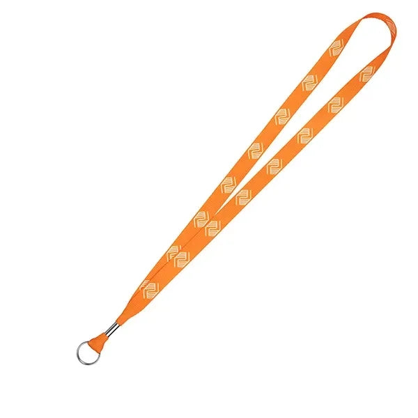 5/8" Textured Polyester Multi-Color Sublimation Lanyard