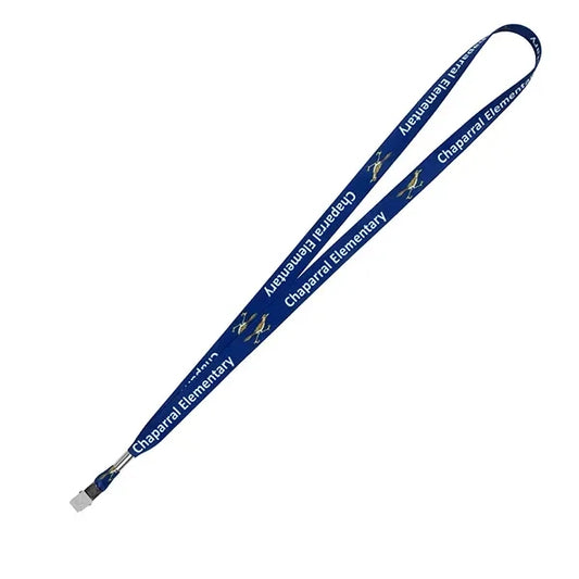 5/8" Super Soft Polyester Multi-Color Sublimation Lanyard