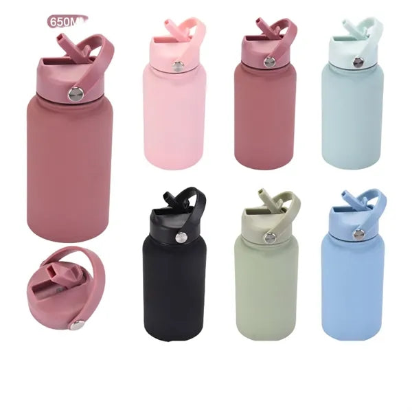 34oz Stainless Steel Vacuum Insulated Gym Bottle with Flip S