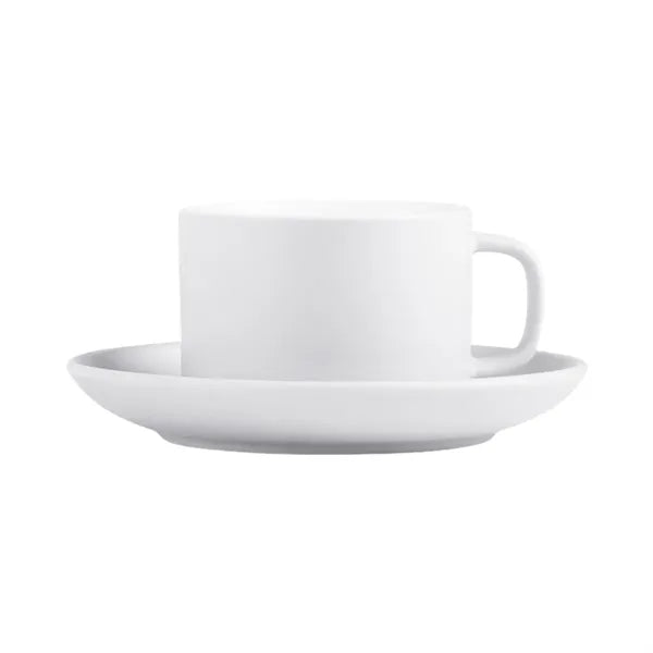 6.5 Oz. Espresso Coffee Cups w/ Saucer Set