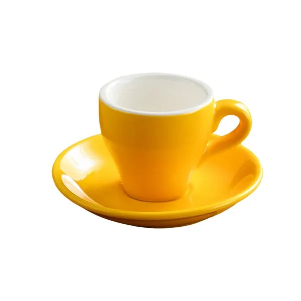 2.7 Oz. Espresso Cups w/ Saucer Set