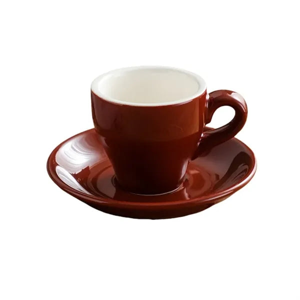 2.7 Oz. Espresso Cups w/ Saucer Set