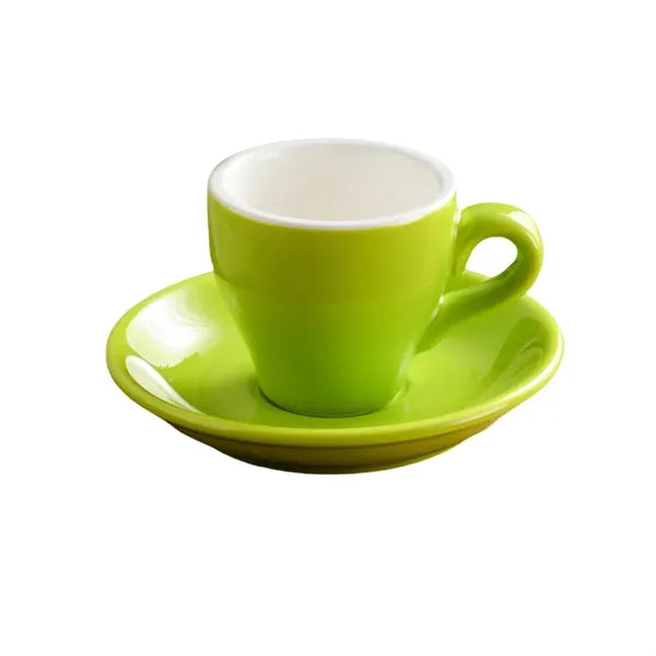 2.7 Oz. Espresso Cups w/ Saucer Set