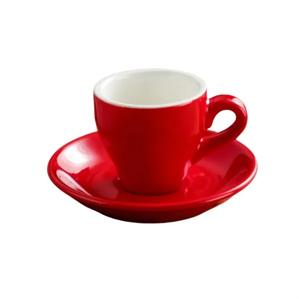 2.7 Oz. Espresso Cups w/ Saucer Set