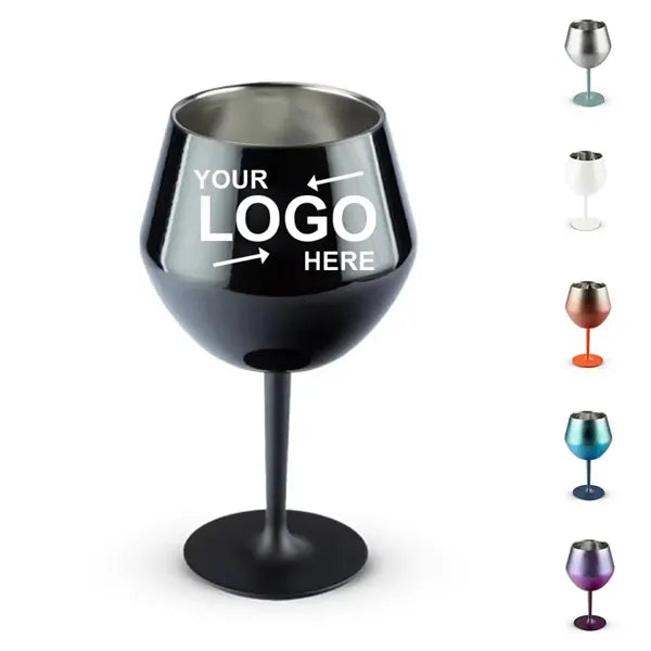 14 Oz Insulated Wine Glass