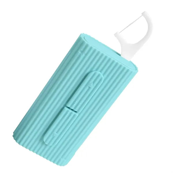 Pocket 10 Picks Dental Floss With Storage Case