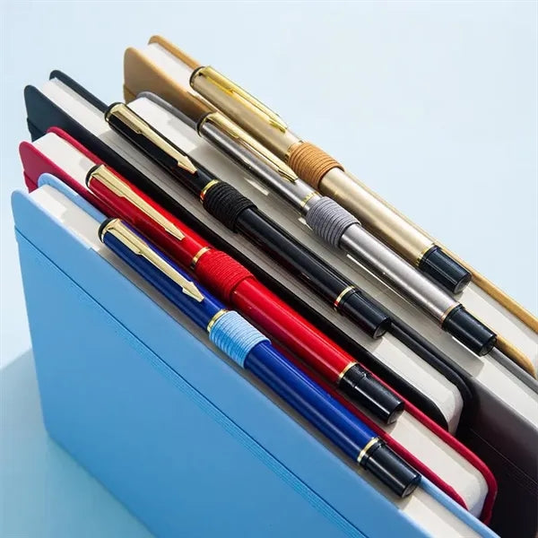 8.2 x 5.6 Inch PU Leather Custom Notebook