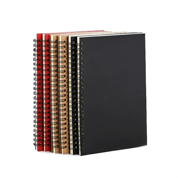8.3x5.5 Inch Custom Spiral Notebook