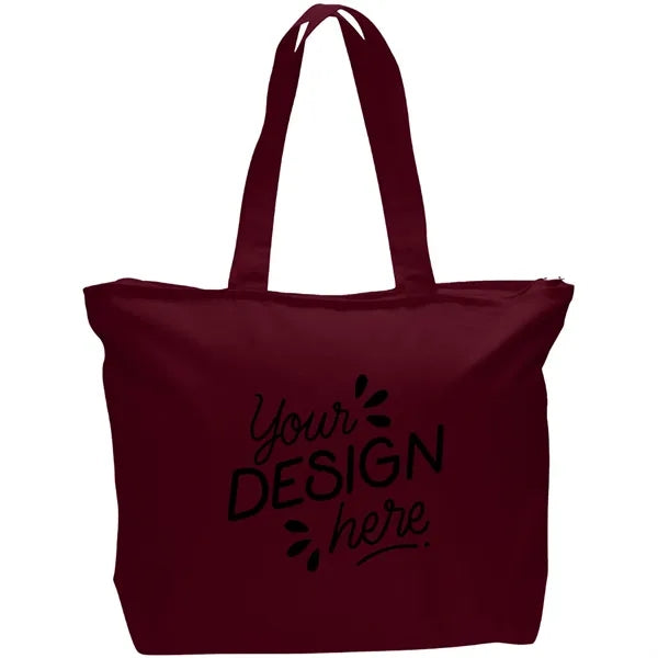 Heavy Duty Zipper Tote Bag