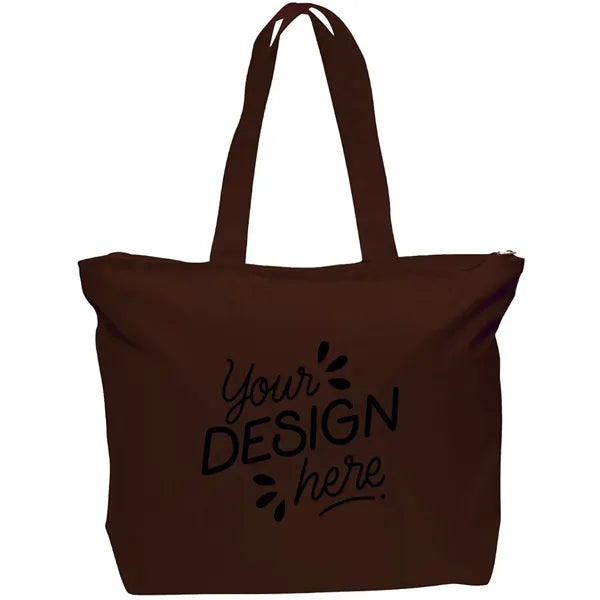 Heavy Duty Zipper Tote Bag