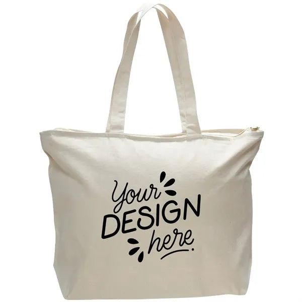 Heavy Duty Zipper Tote Bag