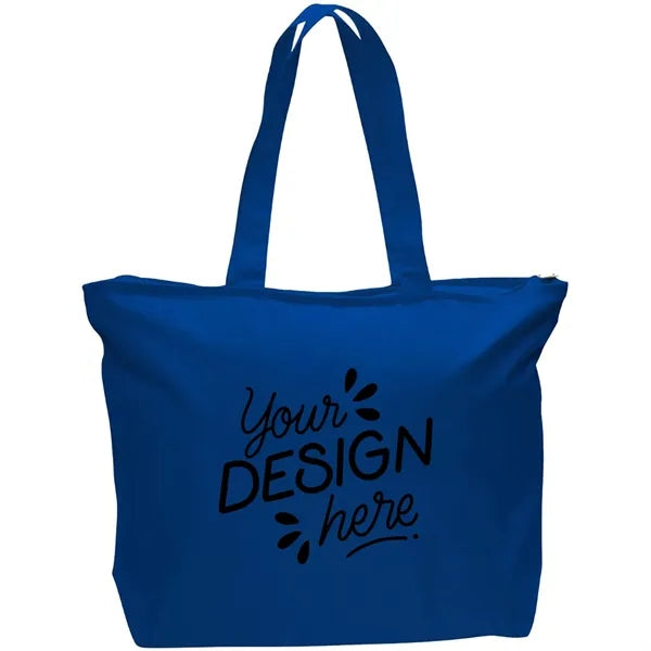 Heavy Duty Zipper Tote Bag