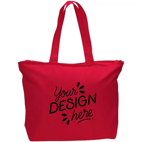 Heavy Duty Zipper Tote Bag