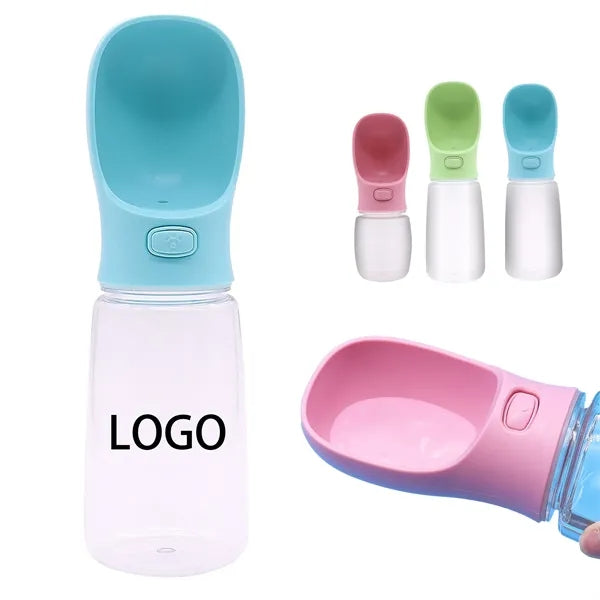 18oz Portable Pet Travel Water Cup for Outdoor Use