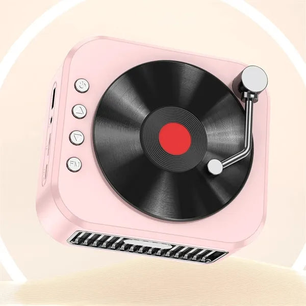 Portable Speaker Vintage Simple Style Bluetooth