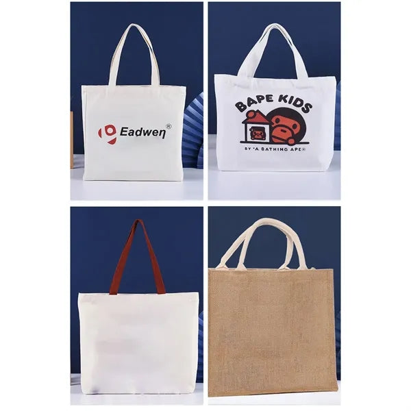 Cotton Canvas Bags Art Craft Blank Totes