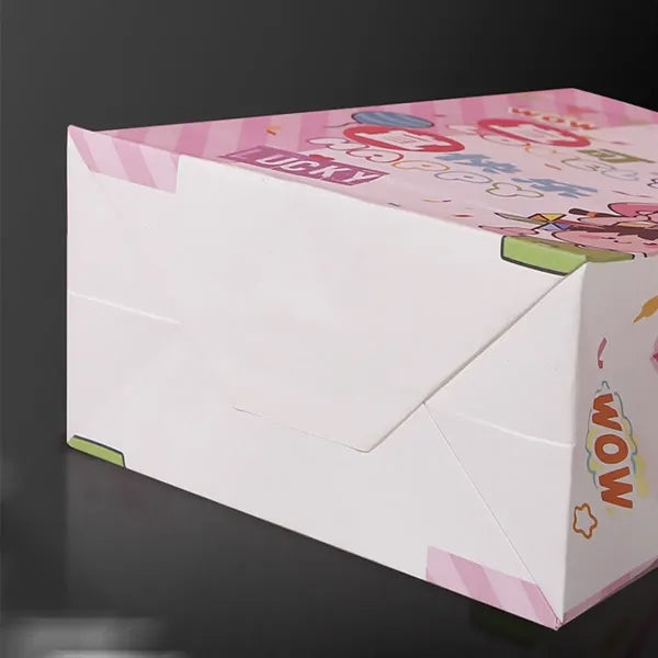 Kraft Shopping with Handles Disposable Paper Gift Bags