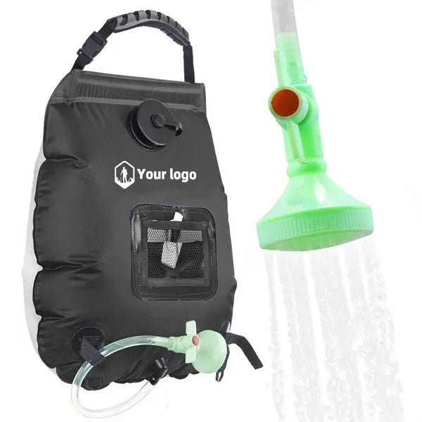 Multi-Layered Solar Shower Bag with Upgraded Showerhead